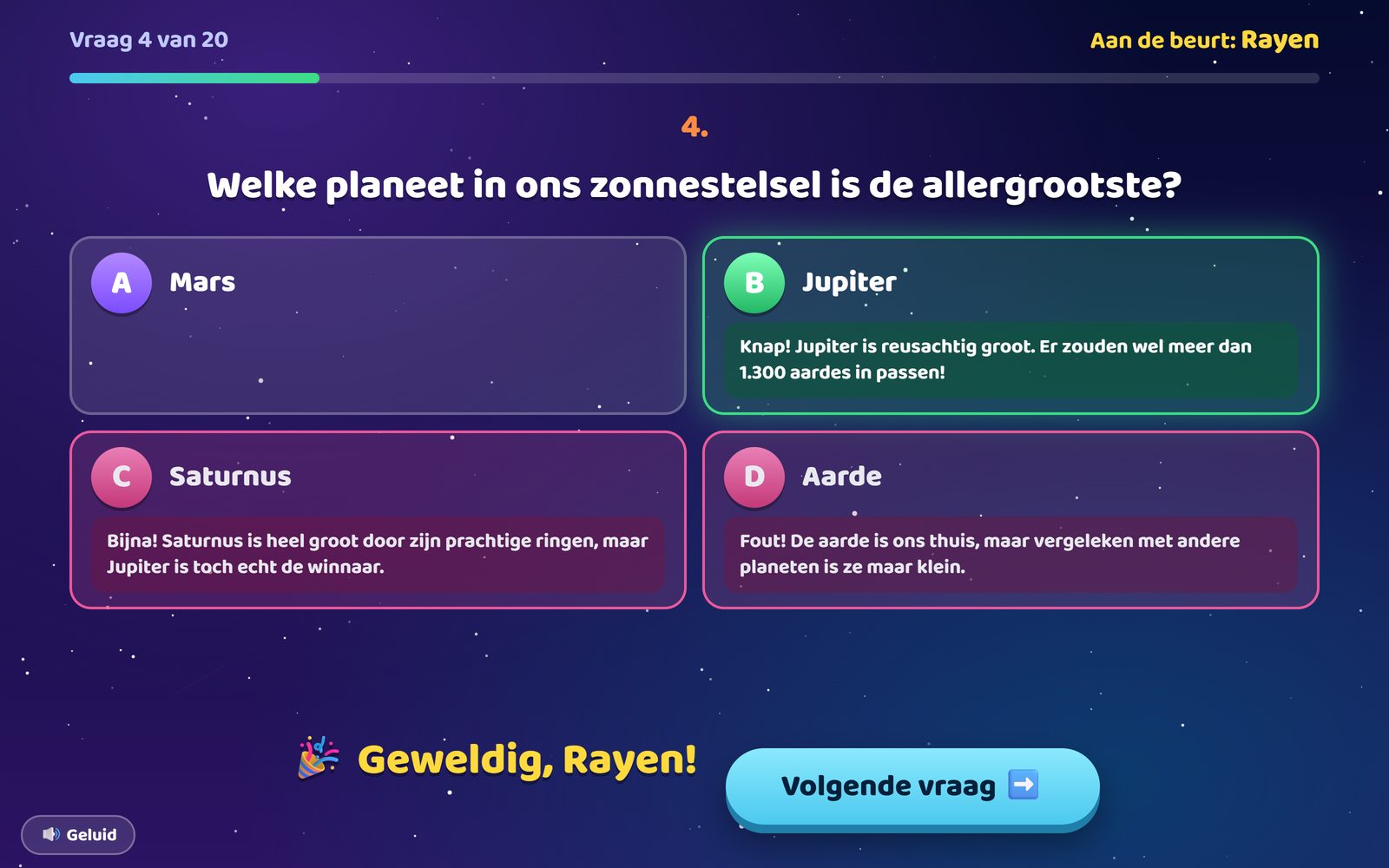 Leerpret homepage screenshot